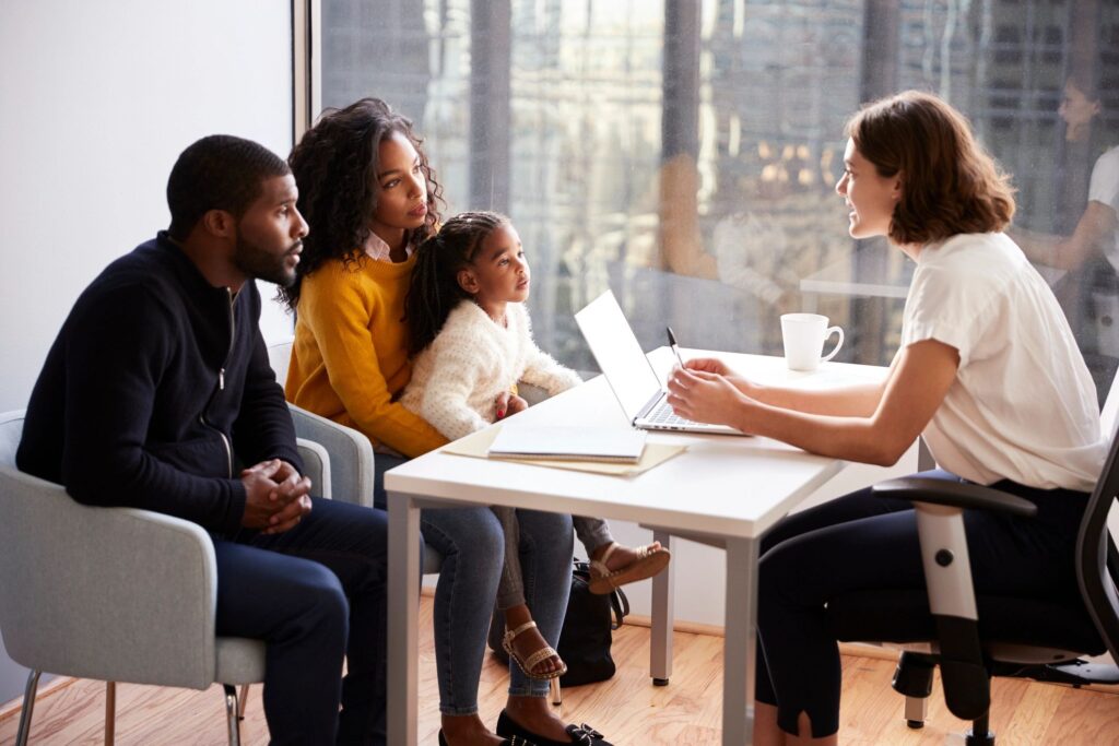 family meeting with legal advisor